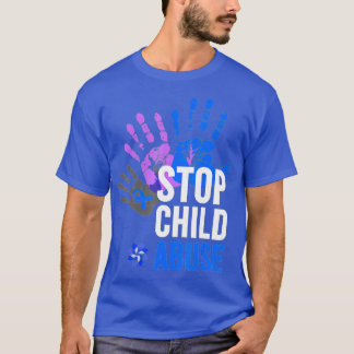 Stoppa övergrepp mot barn Övergrepp mot barn Stopp T Shirt