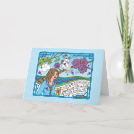 Stoppa övertänkande_gratulationskort kort