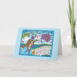 Stoppa övertänkande_gratulationskort kort