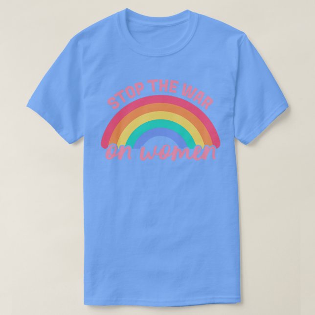 Stoppa "På kvinnor" II T Shirt (Design framsida)