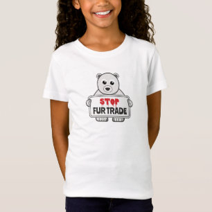Stoppa päls handeln Sorgsen isbjörn T Shirt