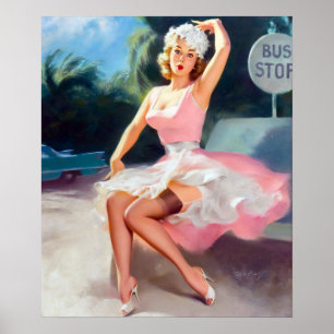 Stoppa PIN-kod för buss Poster