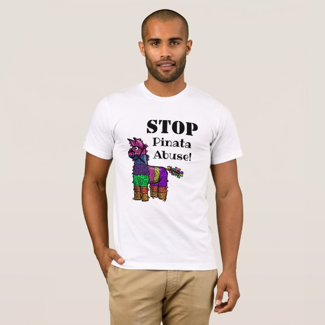 Stoppa Pinata Abuse T-shirt (Hel framsida)