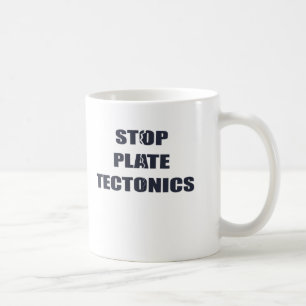 Stoppa pläterar Tectonics Kaffemugg