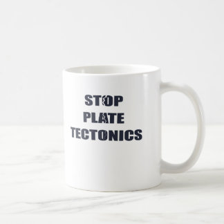 Stoppa pläterar Tectonics Kaffemugg
