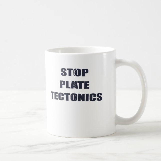 Stoppa pläterar Tectonics Kaffemugg (Höger)
