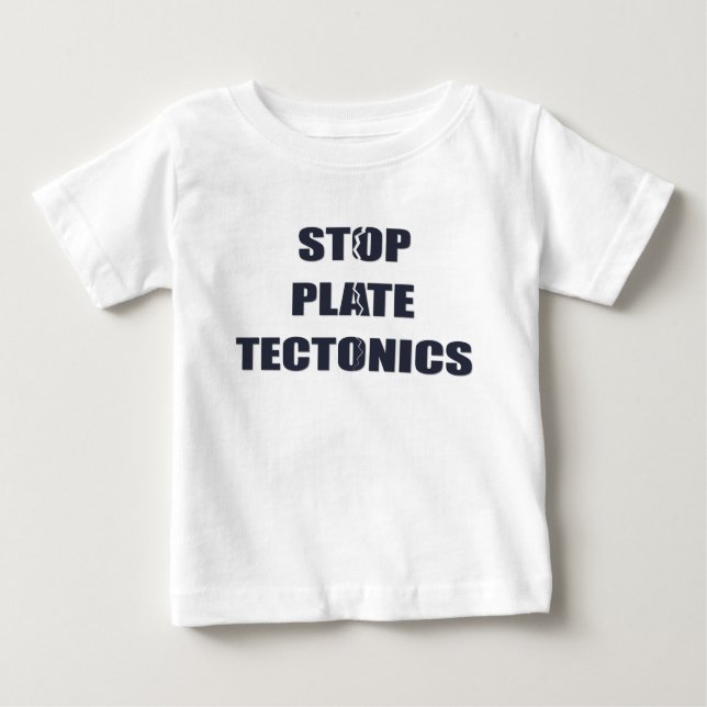 Stoppa pläterar Tectonics Tee (Framsida)