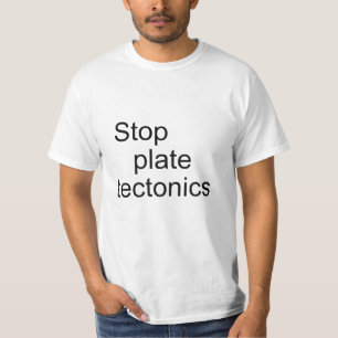 Stoppa plattektonik t shirt