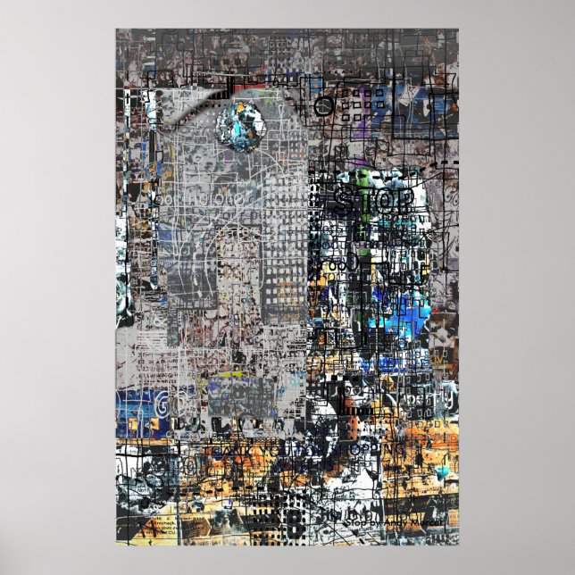 "Stoppa" Poster (Framsidan)