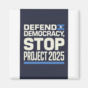 Stoppa projekt 2025 - Försvar demokrati - Rösta bl Magnet