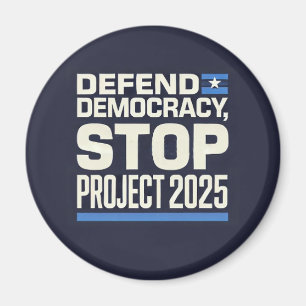 Stoppa projekt 2025 - Försvar demokrati - Rösta bl Magnet