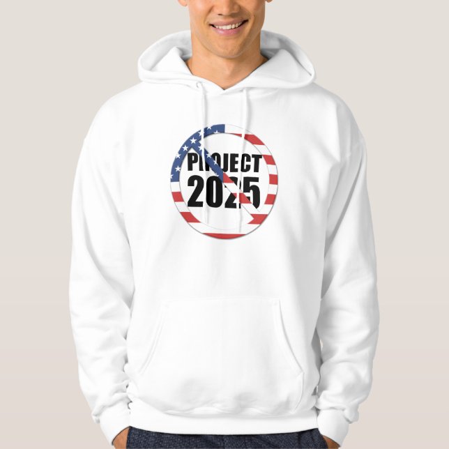 Stoppa projekt 2025 hoodie (Framsida)