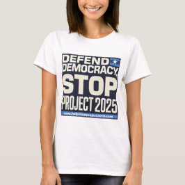 Stoppa projekt 2025 t shirt