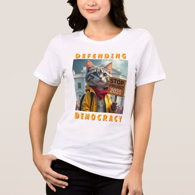Stoppa projekt 2025 t shirt (Framsida)