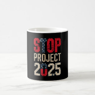 Stoppa Projekt 2025 Trump Biden Vintage Kaffemugg