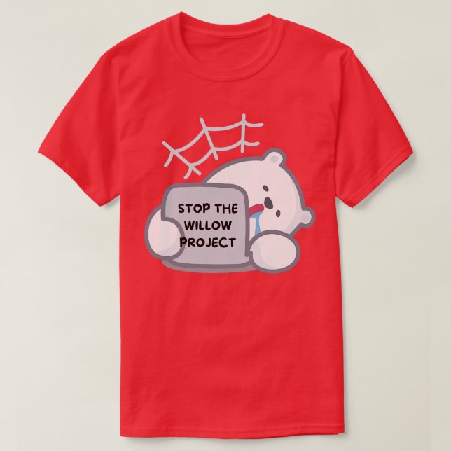 stoppa projektet för gåva t shirt (Design framsida)