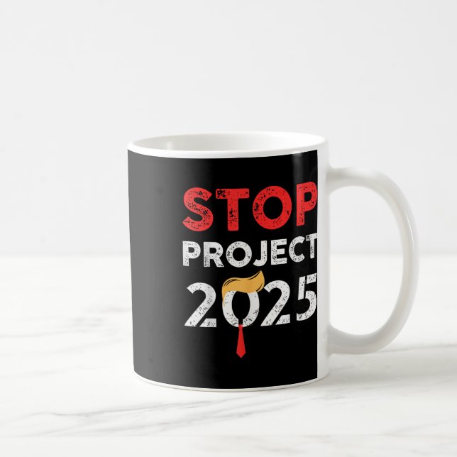 Stoppa projektets antitrumpump för trumpar för Pro Kaffemugg (Höger)