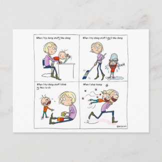 Stoppa pröva vykort