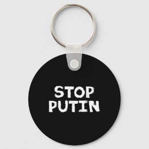Stoppa Putin Anti Krig-protesten Nyckelring