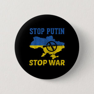 Stoppa Putin att stoppa Krig-stången med Ukraina f Knapp