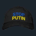 Stoppa Putin Stoppa Krig i Ukraina - Ukrainas Flag Broderad Keps<br><div class="desc">Jag står med Ukraina - Frihet - fred - Stöd Ukraina - Solidaritet - Flagga Ukraina - Starkt tillsammans - Frihetseger - Stoppa Putin - Stoppa Krig! Låt oss världen till ett bättre ställe - alla tillsammans! En bättre värld börjar - beroende - behöver du också! Du kan överföra till...</div>