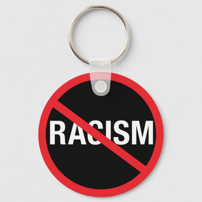 Stoppa rasism nyckelring (Framsida)