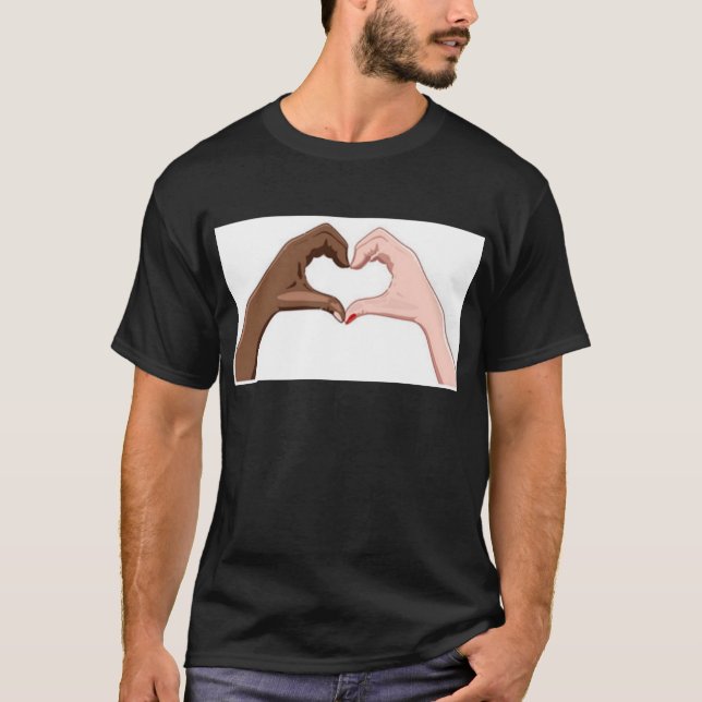 Stoppa rasism t-shirt (Framsida)
