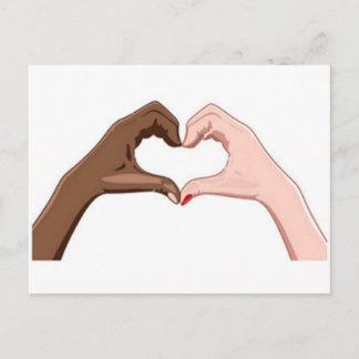 Stoppa rasism vykort