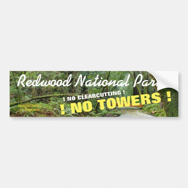 STOPPA REDWOOD NATIONAL PARKS UTBREDNING! BILDEKAL (Framsidan)