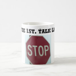 Stoppa samtalstecknet - kaffe Mugg