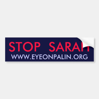 STOPPA SARAH, WWW.EYEONPALIN.ORG BILDEKAL