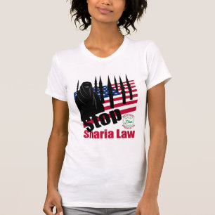 STOPPA SHARIA-LAG (USA) TRÖJA
