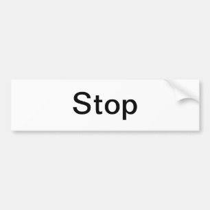Stoppa signering/ bildekal