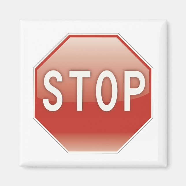 Stoppa signering magnet (Framsidan)