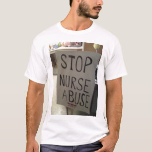 Stoppa sjuksköterskamissbrukT-tröja T-shirt