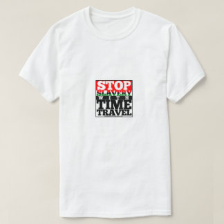 Stoppa slaveri med Time reser manar T-tröja T-shirt