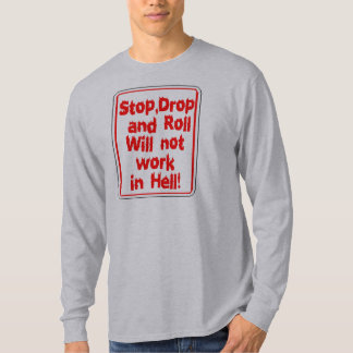 Stoppa tappar & rullar t-shirt