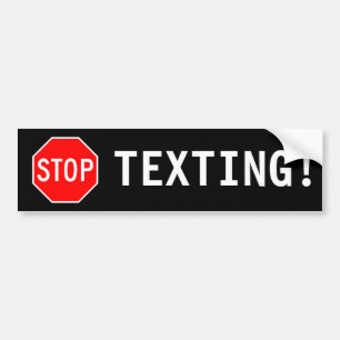 STOPPA TEXTING! BILDEKAL