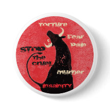 Stoppa tjurfäktningen - knapp