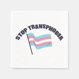 Stoppa Transphobia Napkins Pappersservett