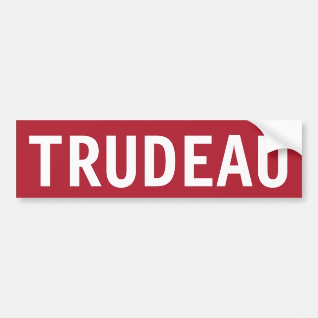 STOPPA TRUDEAU BILDEKAL (Framsidan)