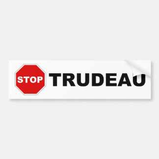STOPPA TRUDEAU-bildekalet Bildekal