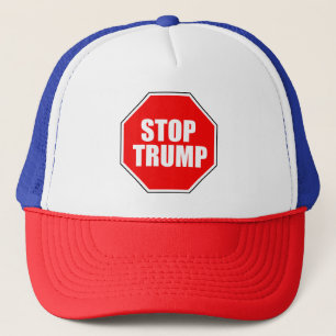 "STOPPA TRUMF ", TRUCKERKEPS