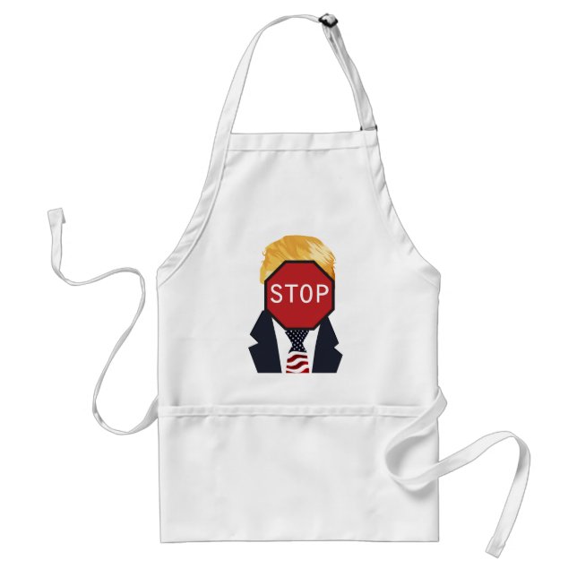 Stoppa Trump Apron Förkläde (Framsidan)