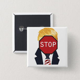 Stoppa Trump-knapp Knapp