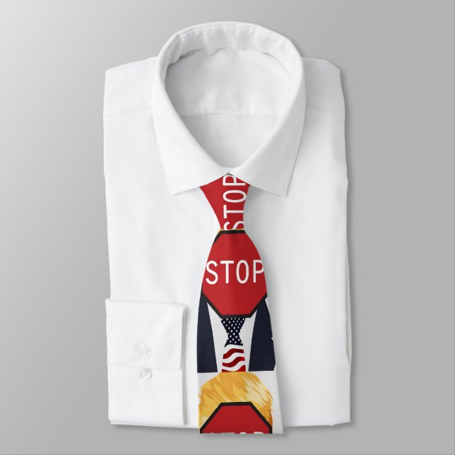 Stoppa Trump Neck Tie Slips (Bunden)