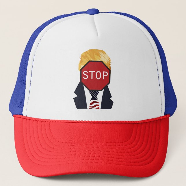 Stoppa Trump-Truckerkeps Keps (Framsida)