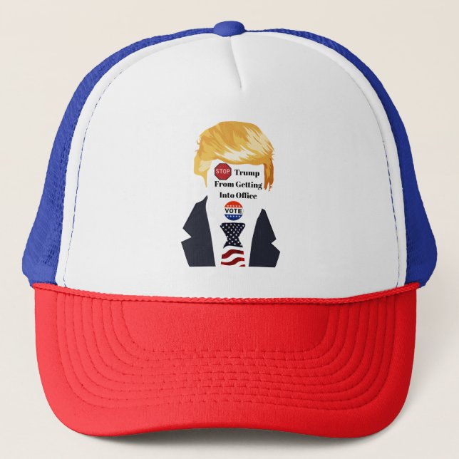 Stoppa Trump-Truckerkeps Keps (Framsida)