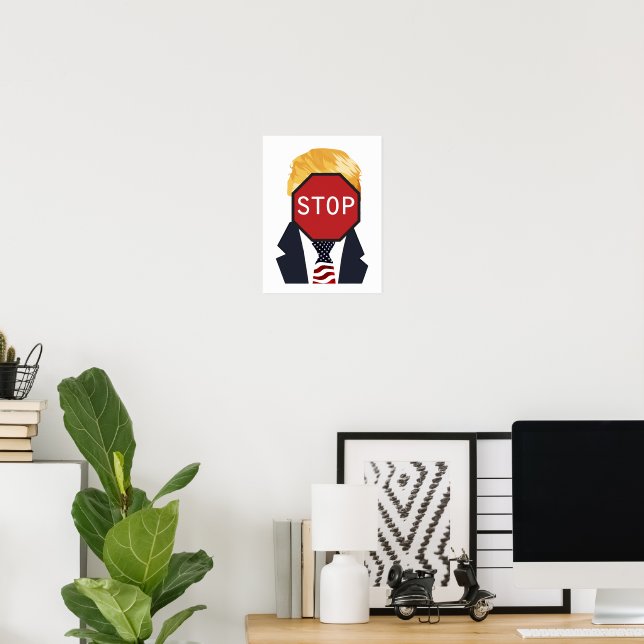 Stoppa trumpning Poster (Hemmakontoret)