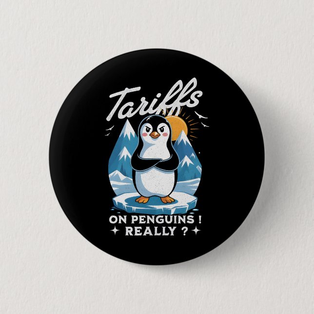 Stoppa tullarna för antitrumpen Fafo ResistPenguin Knapp (Framsida)